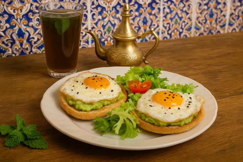 Desayuno con guamole