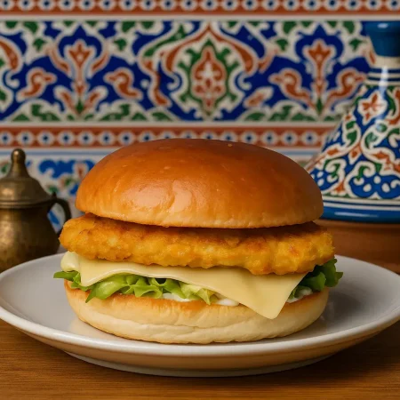 Hamburguesa pollo crunch
