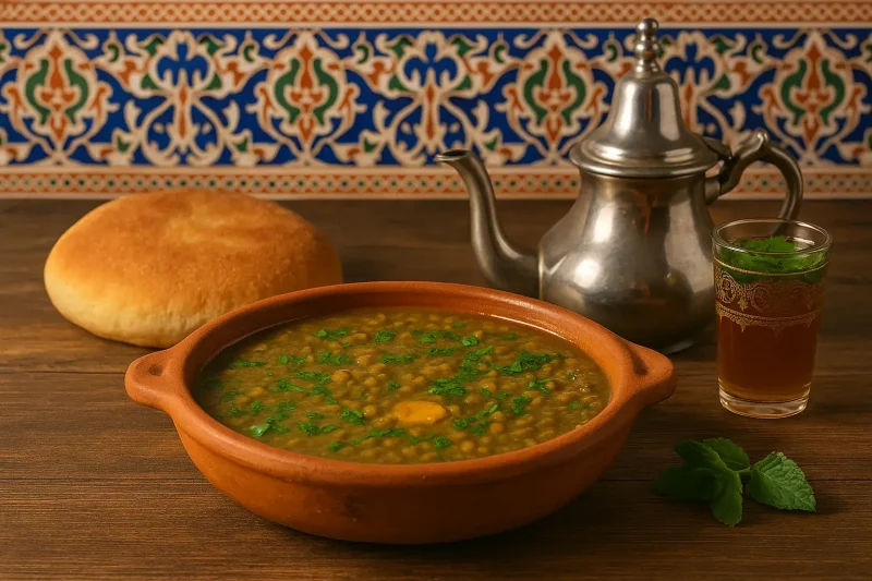 sopa lentejas