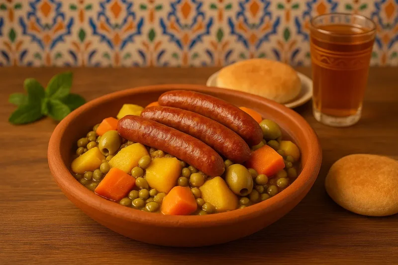 tajine de chorizo