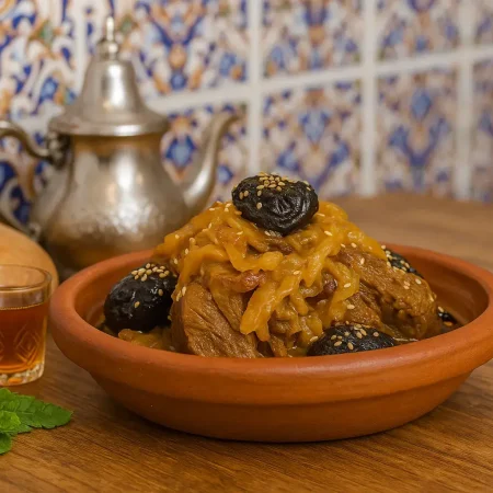 tajine de ternera dulce
